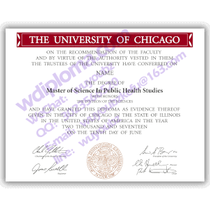 university of Chicago diploma fake production